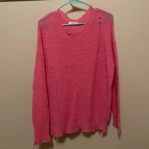 Shop Talulah Medium Distressed Sweater